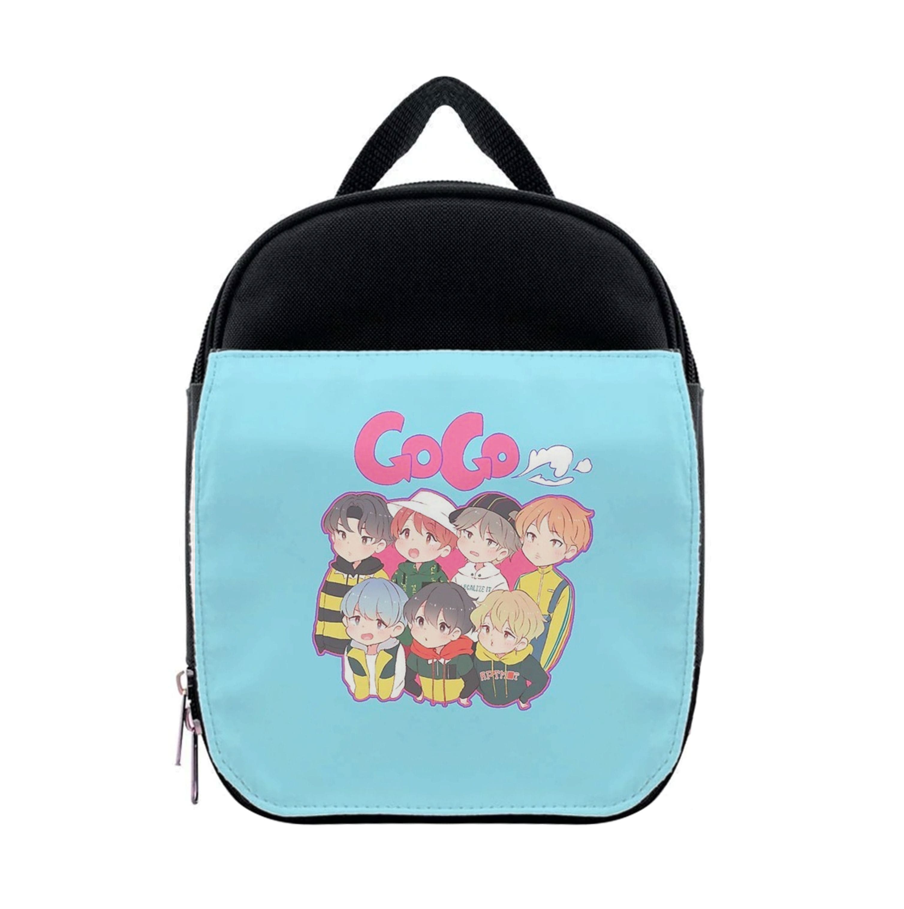 Go Go K-Pop Band Cartoon Lunchbox