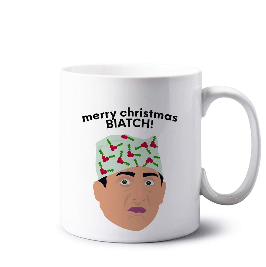 Merry Christmas Biatch - The Office Mug