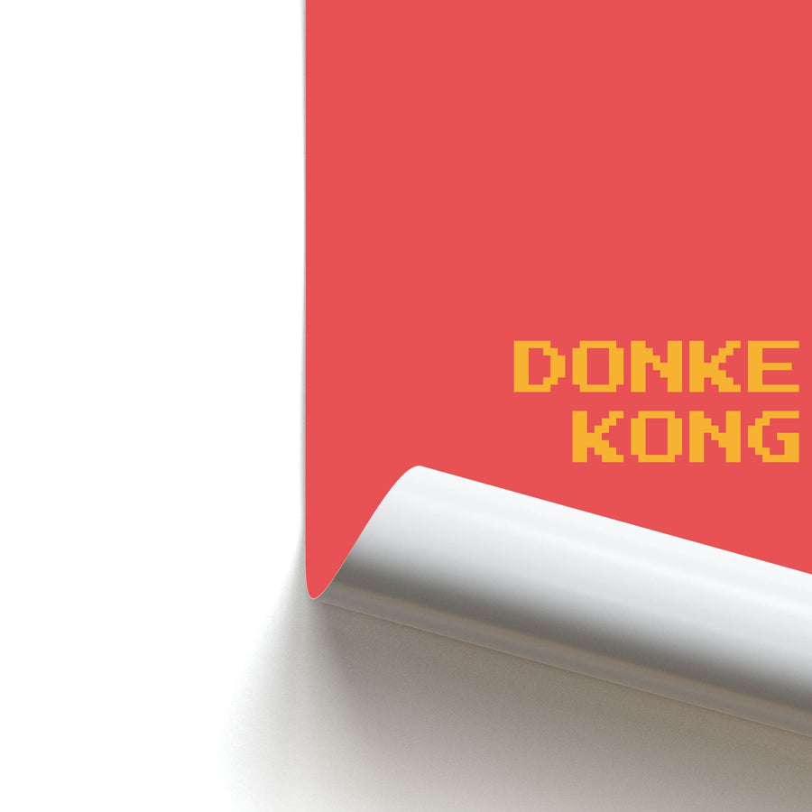 Donkey Kong - The Super Mario Bros Poster