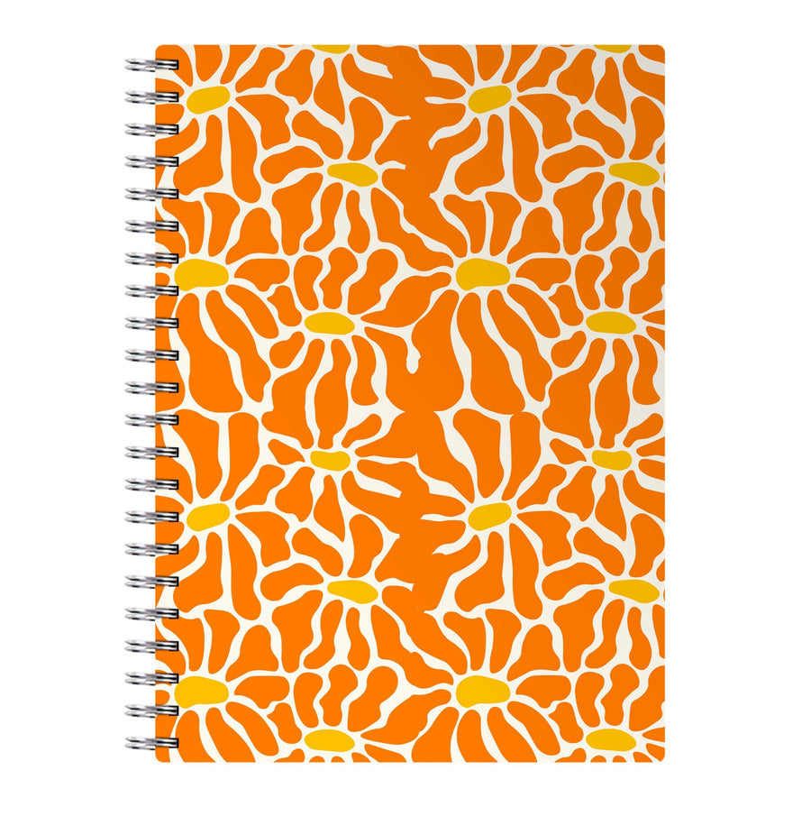 Orange Flowers - Summer Notebook