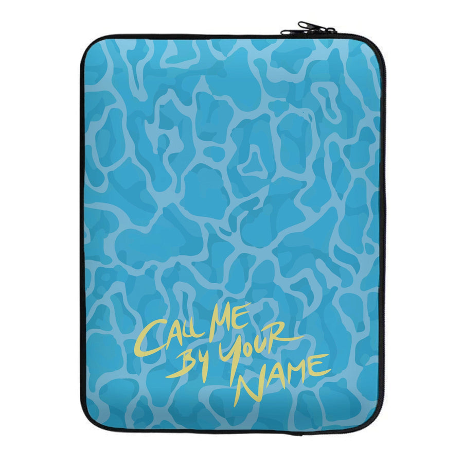 Title - Call Me By Your Name Laptop Sleeve