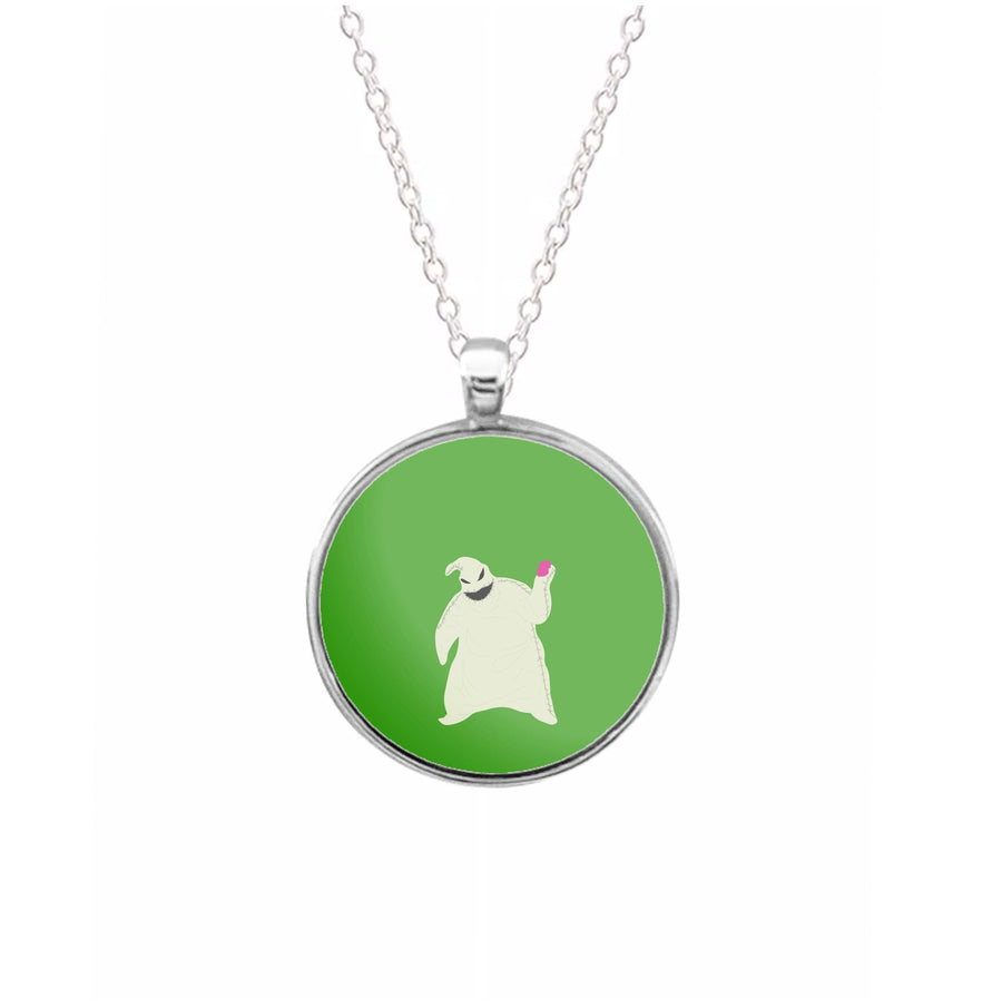 Oogie Boogie Green - Nightmare Before Christmas Necklace