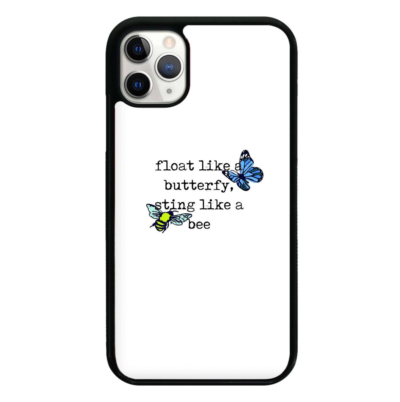 Float like a butterfly, sting like a bee - Boxing Phone Case