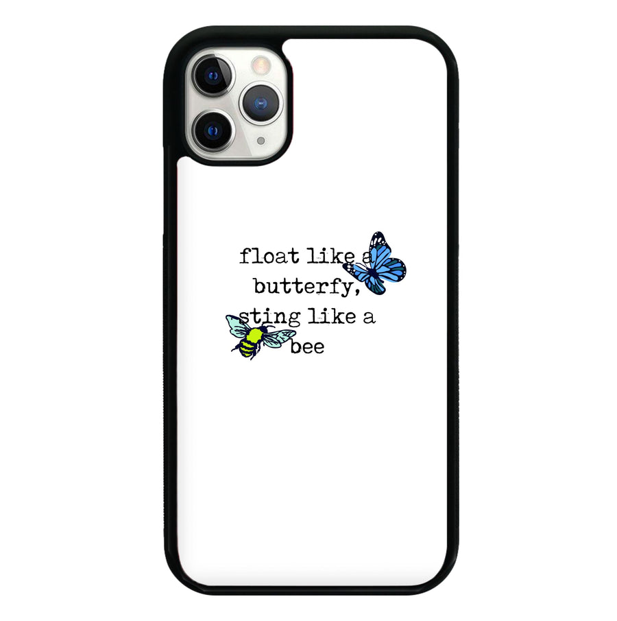 Float like a butterfly, sting like a bee - Boxing Phone Case