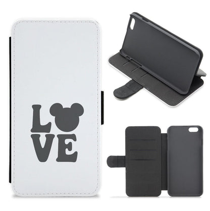 Mouse Love Valentine's Flip / Wallet Phone Case