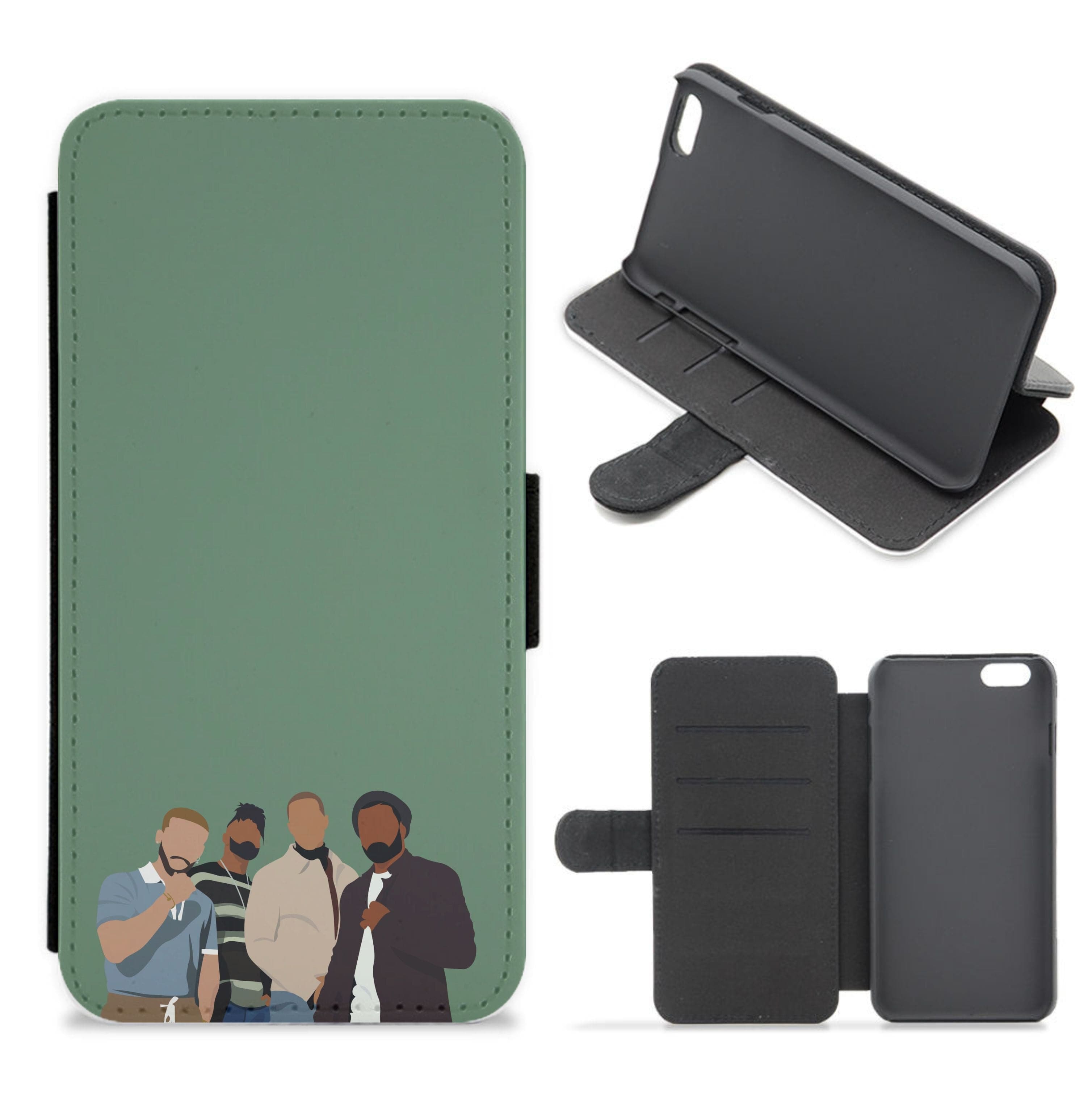 JLS Members Inspired Flip / Wallet Phone Case