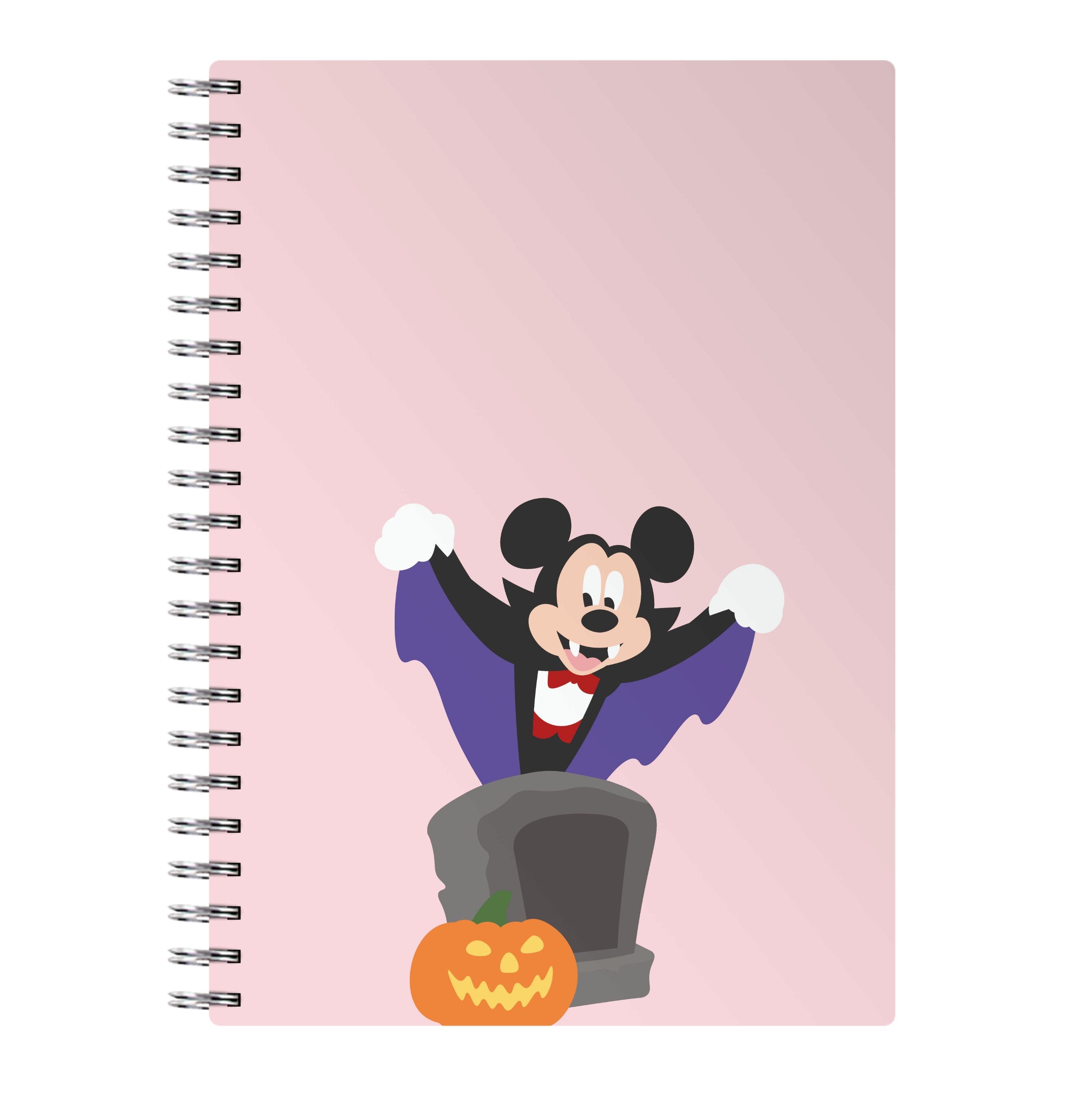 Vampire Mouse Halloween Notebook