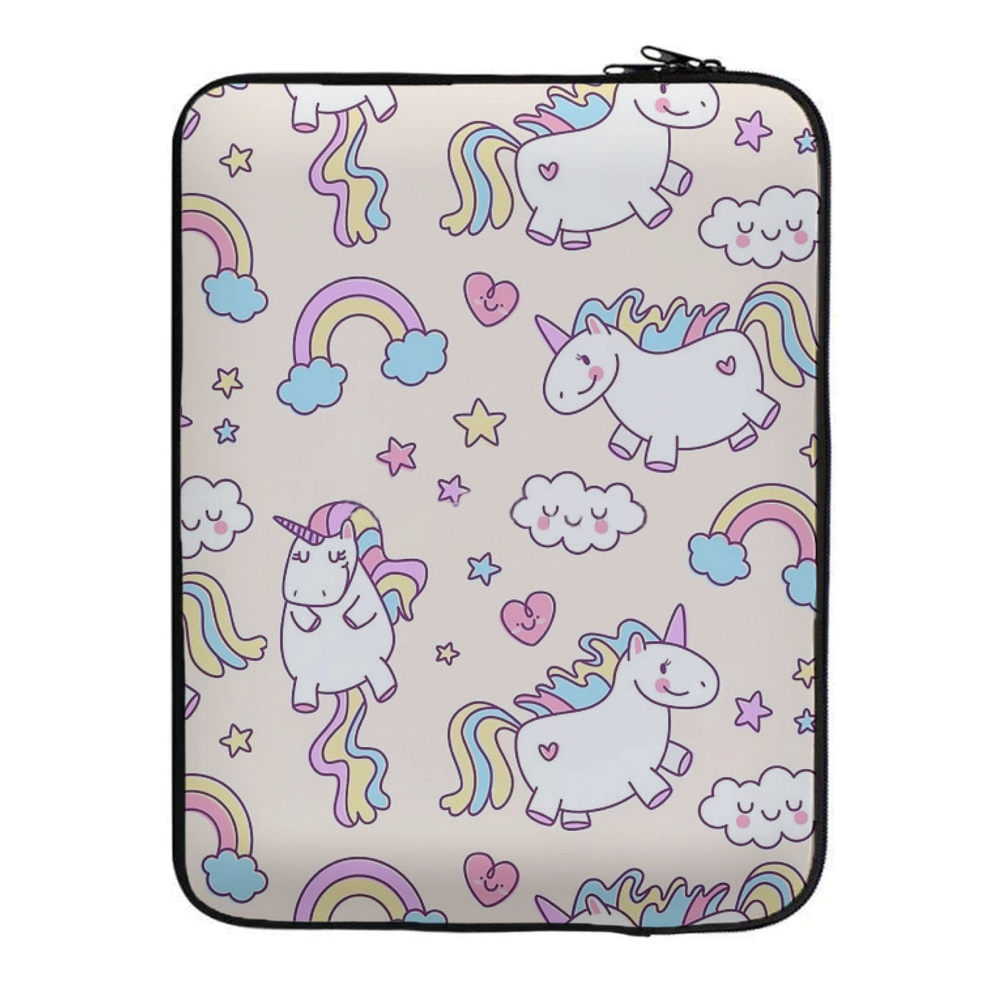 Cute Unicorn Pattern Laptop Sleeve