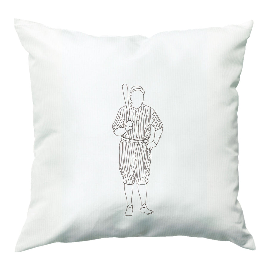 Babe Ruth - Baseball Cushion