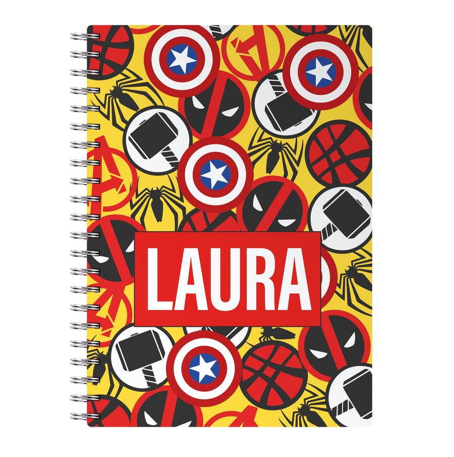 Collage - Personalised Marvel Notebook