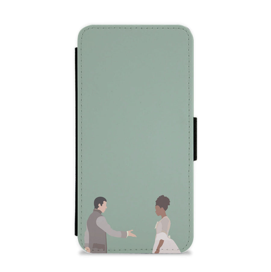 King George and Queen Charlotte - Queen Charlotte Flip / Wallet Phone Case