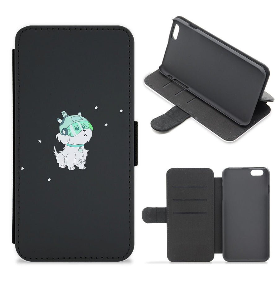 Space Dog - Rick And Morty Flip / Wallet Phone Case