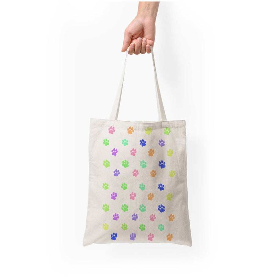 Coloured patterns - Dog Patterns Tote Bag