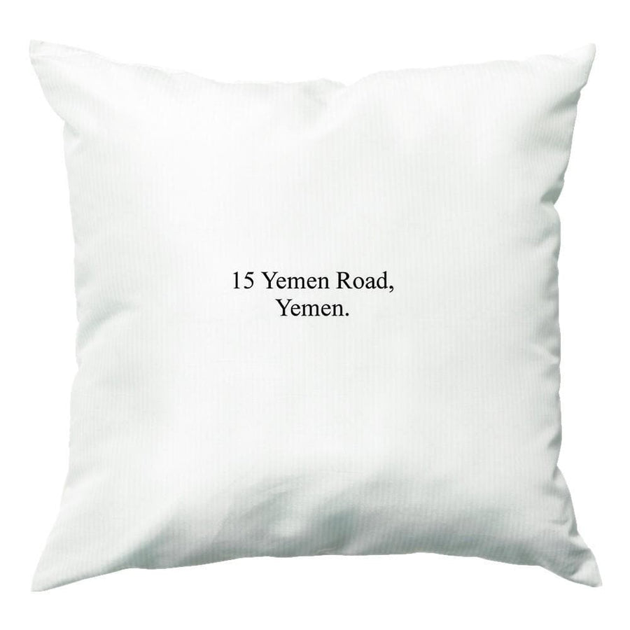 15 Yemen Road, Yemen - Friends Cushion