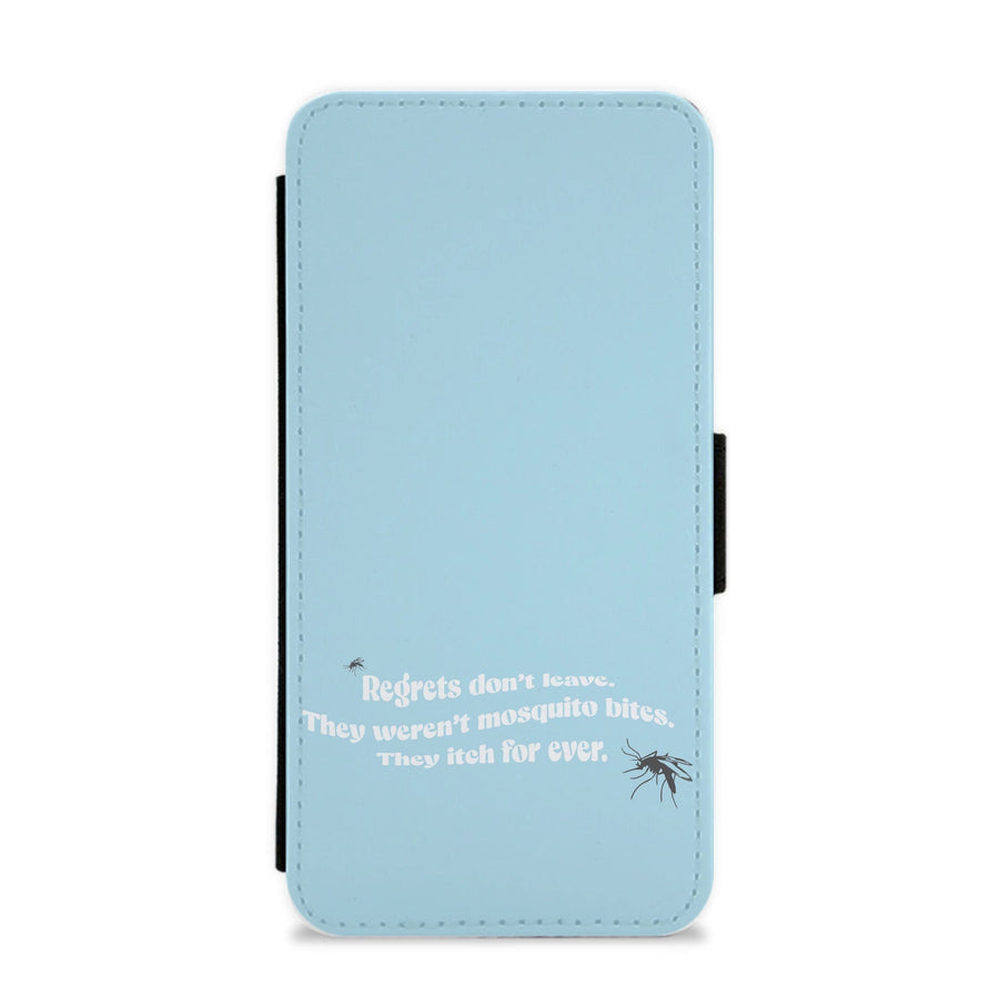 Regrets Don't Leave - The Midnight Libary Flip / Wallet Phone Case