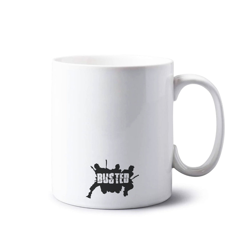 Splatter Text - Busted Mug