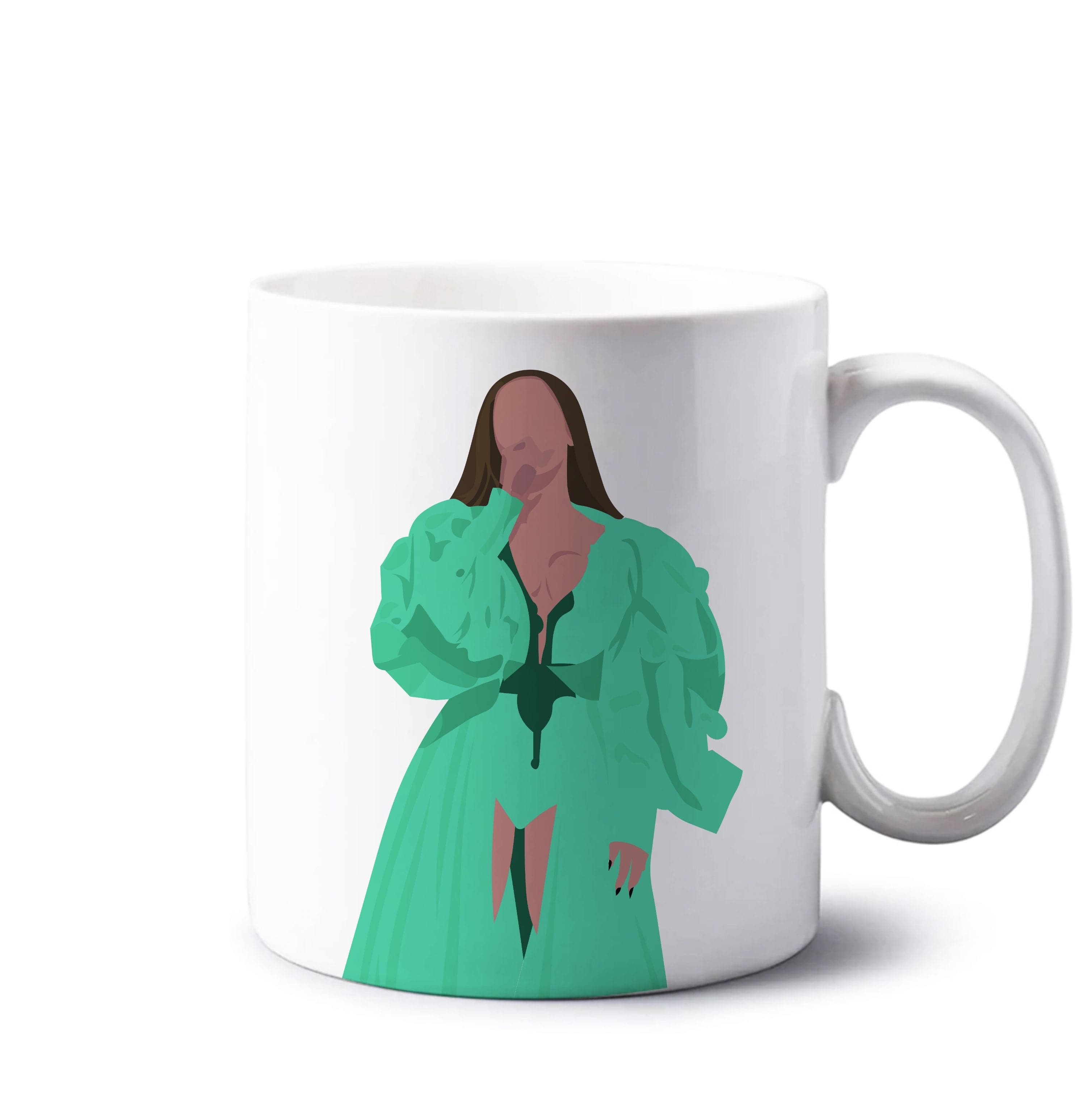 Green Dress - Queen B Mug