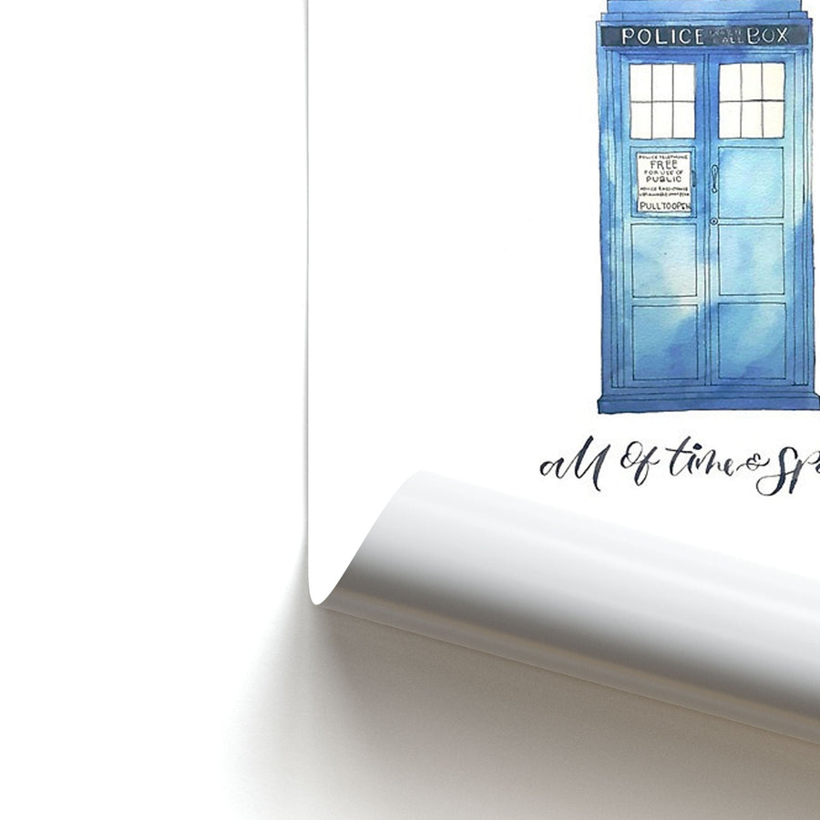 All of Time and Space - Doctor Who Poster
