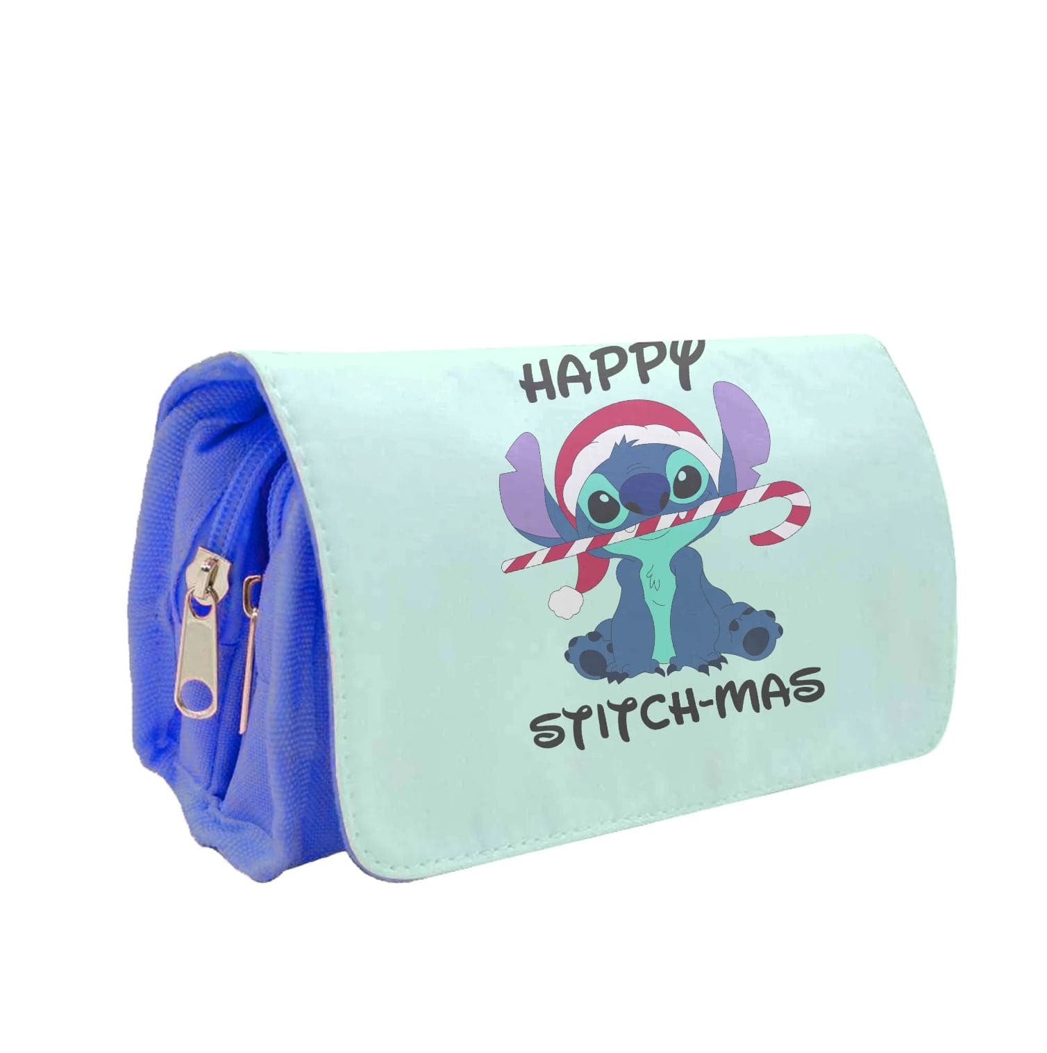 Happy Blue Alienmas - Christmas Pencil Case