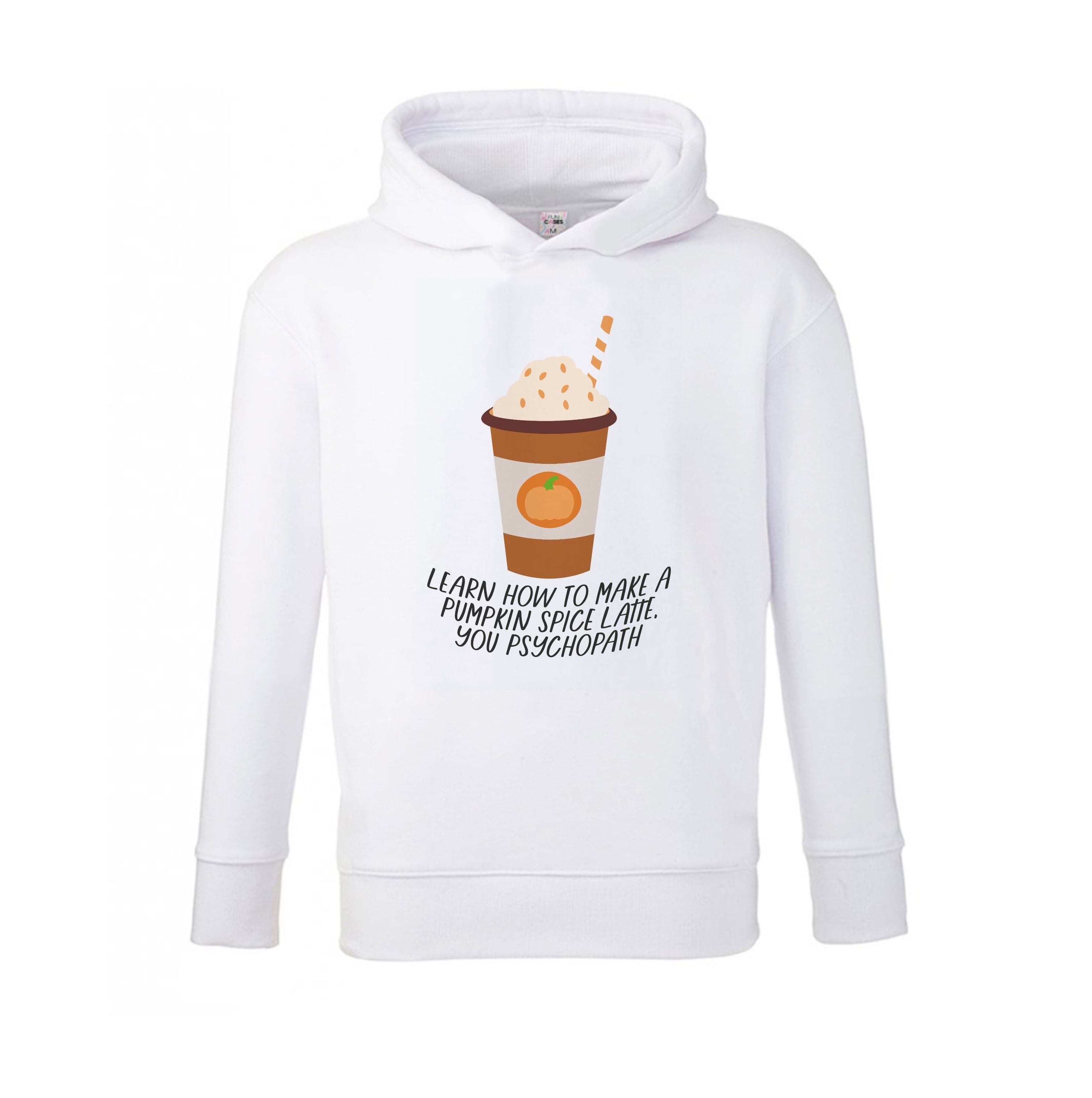 Learn How To Make A Pumpkin Spice Latte - Halloween Queens Kids Hoodie