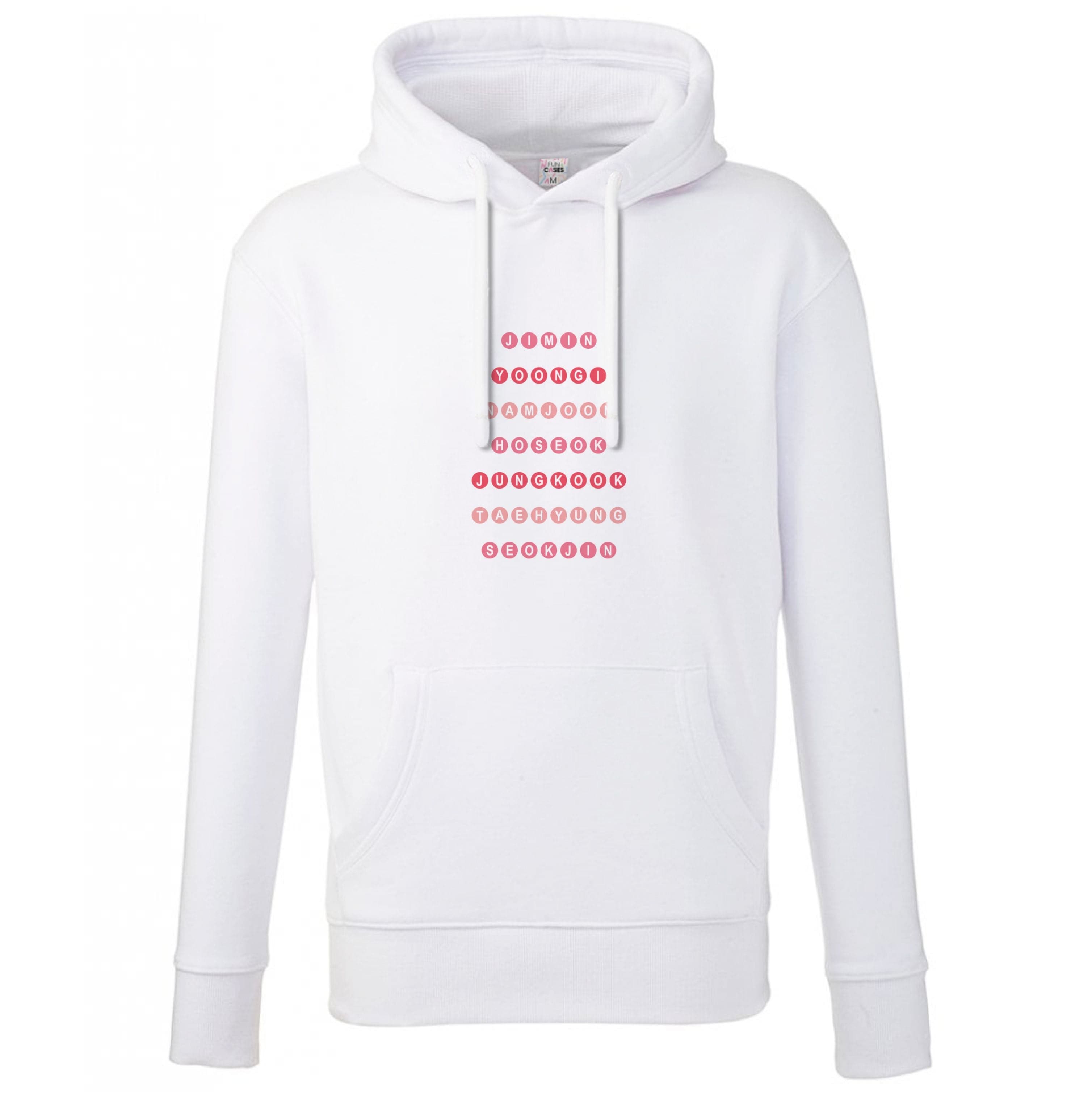 Members Of BTS - K Pop Hoodie