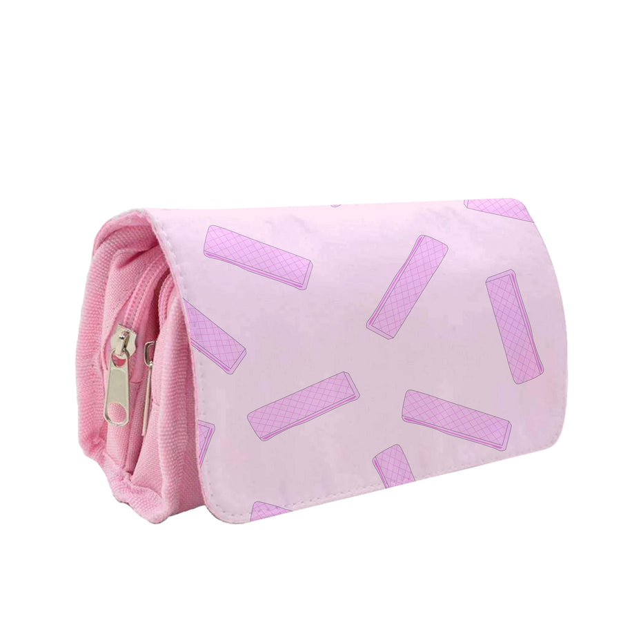 Pink Waffers - Biscuits Patterns Pencil Case