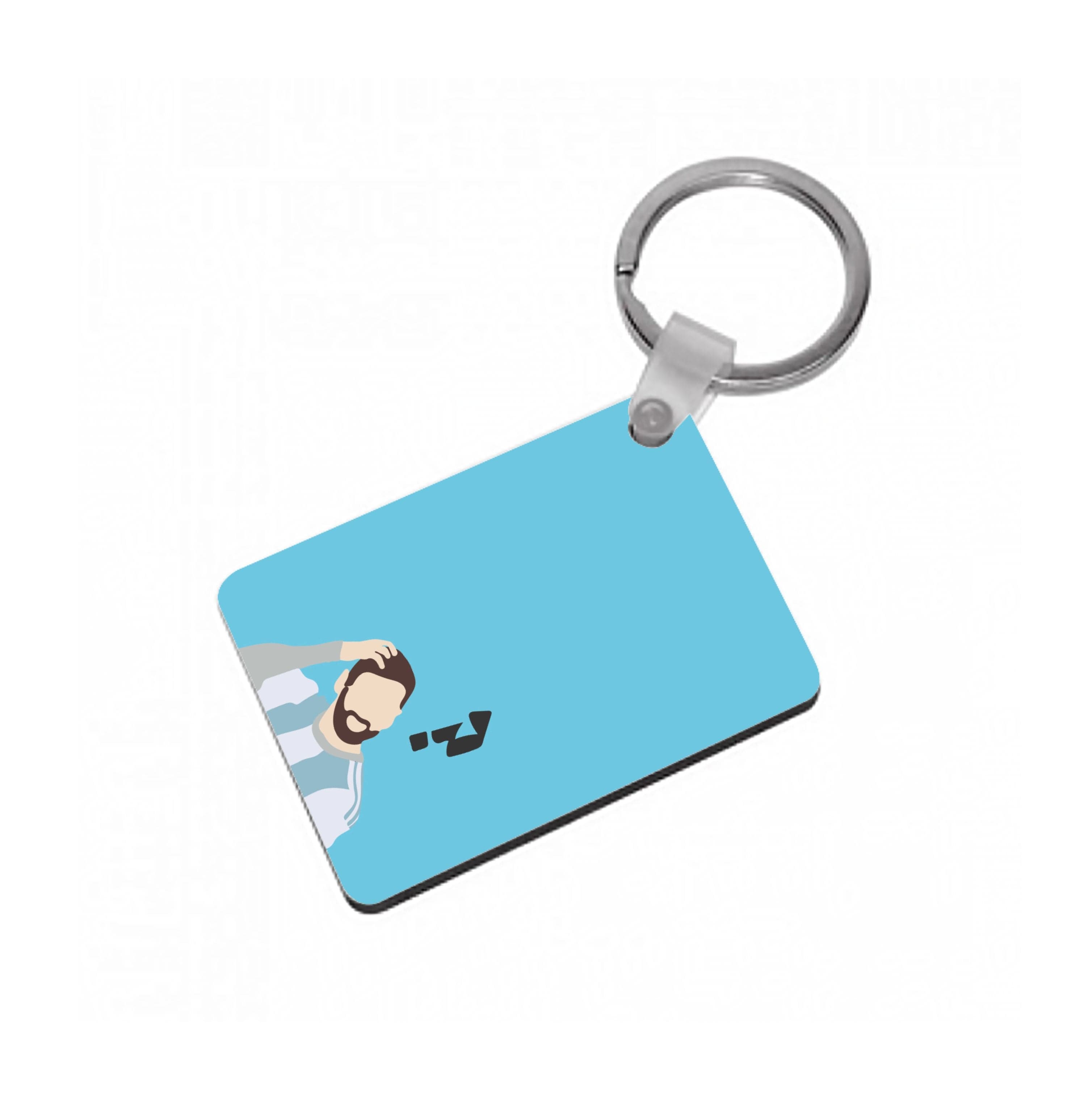 Question Mark - Messi Keyring