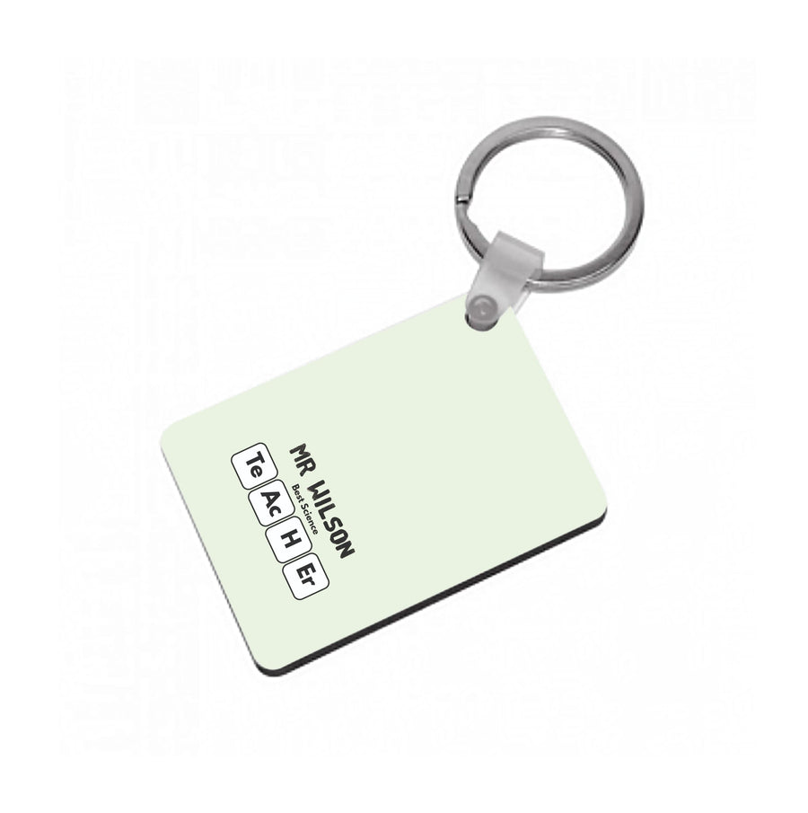 Stars And Stationary - Personalised Teachers Gift Keyring