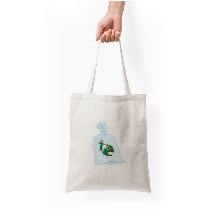 Fish In A Bag - Wednesday Tote Bag
