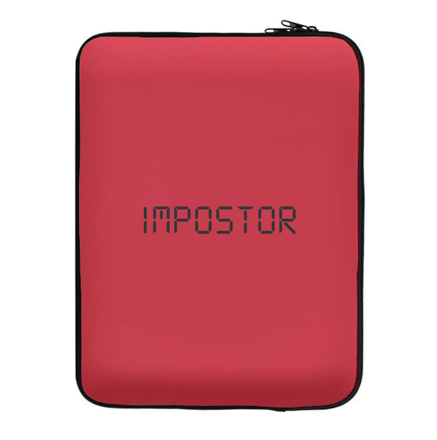 Imposter - Among Us Laptop Sleeve