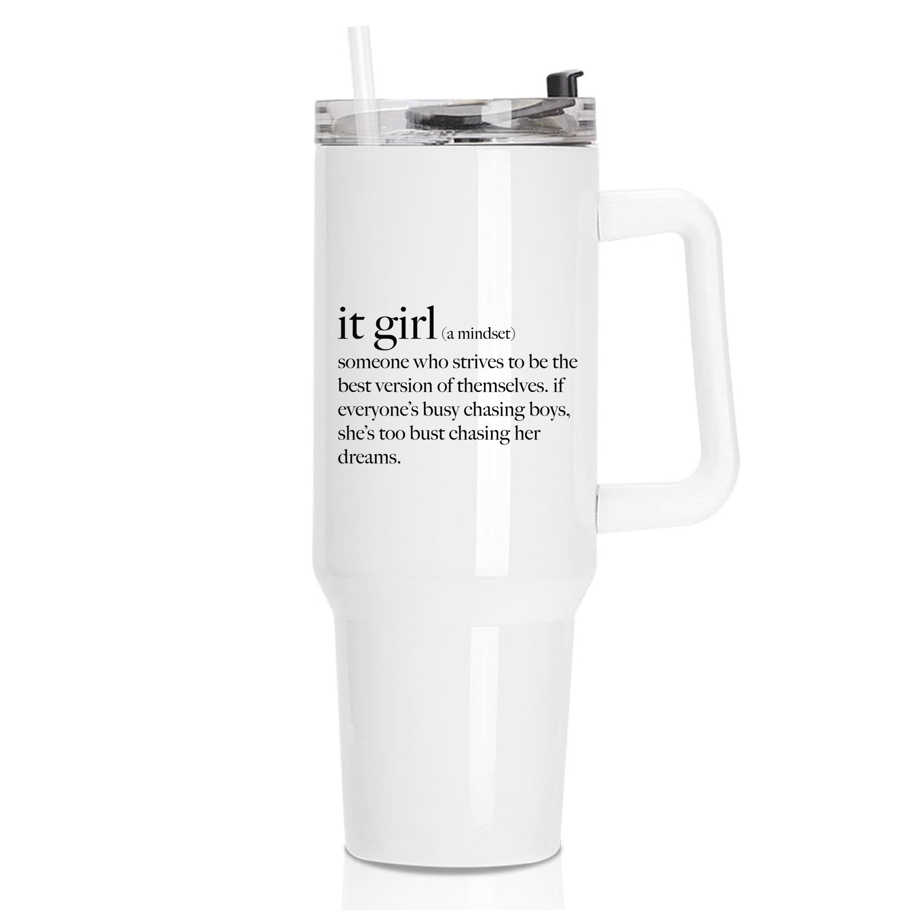 It Girl - Clean Girl Aesthetic Tumbler