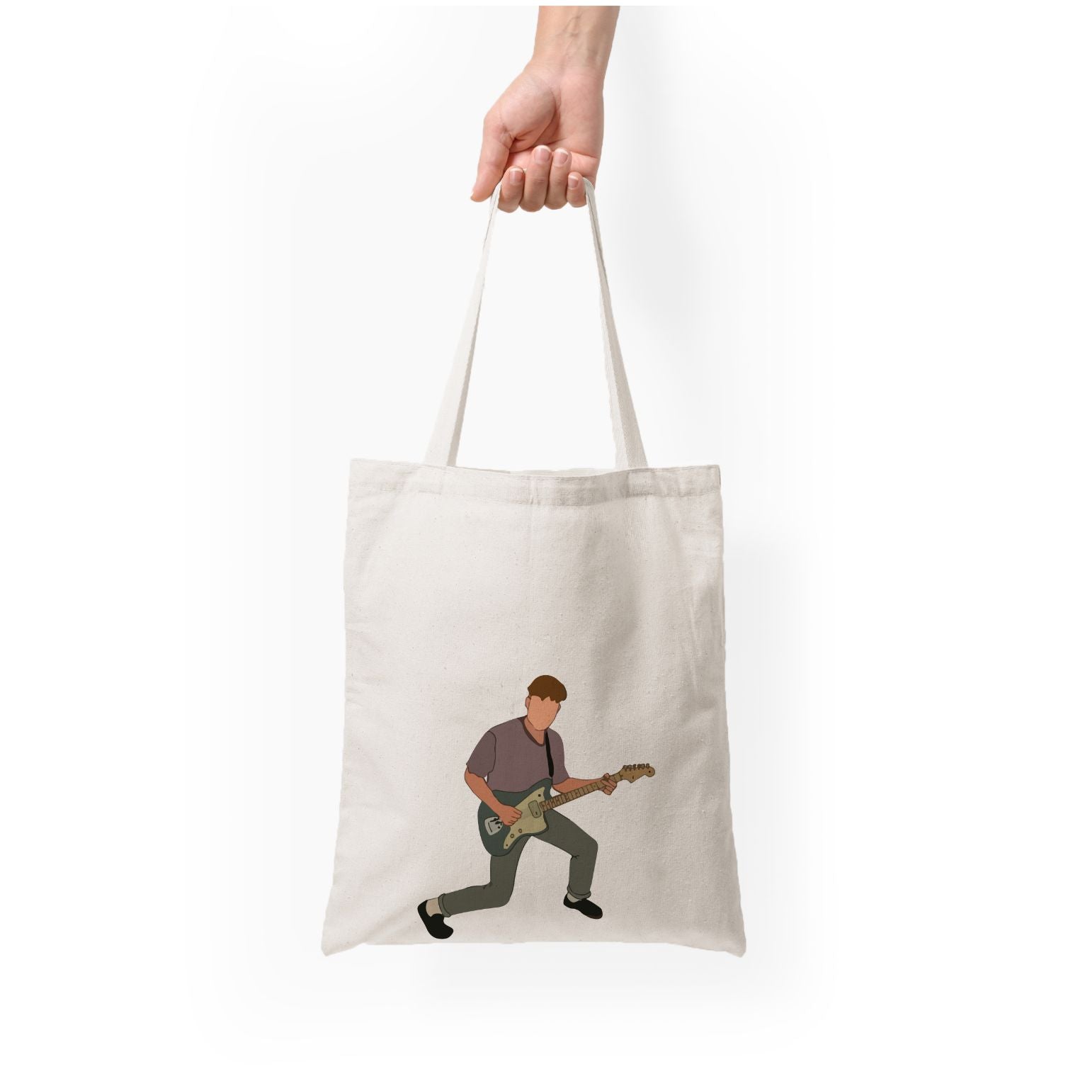 Faceless Fender Tote Bag