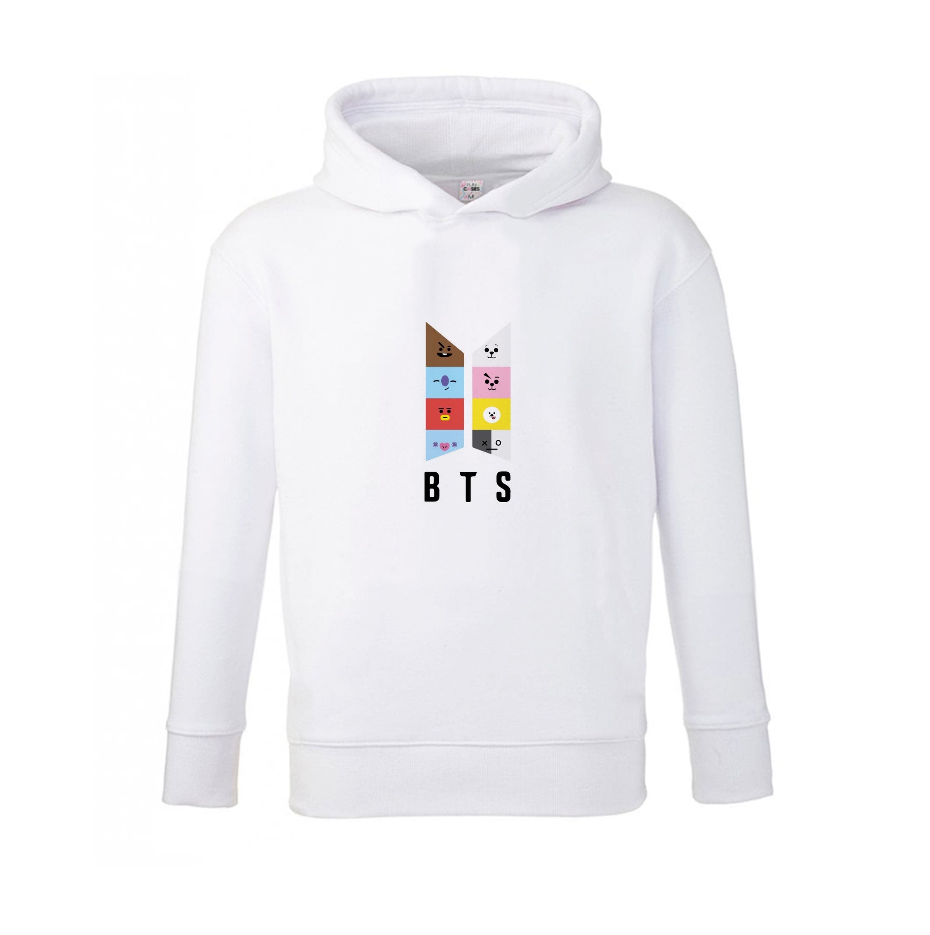 BT21 K-Pop Band Logo Kids Hoodie