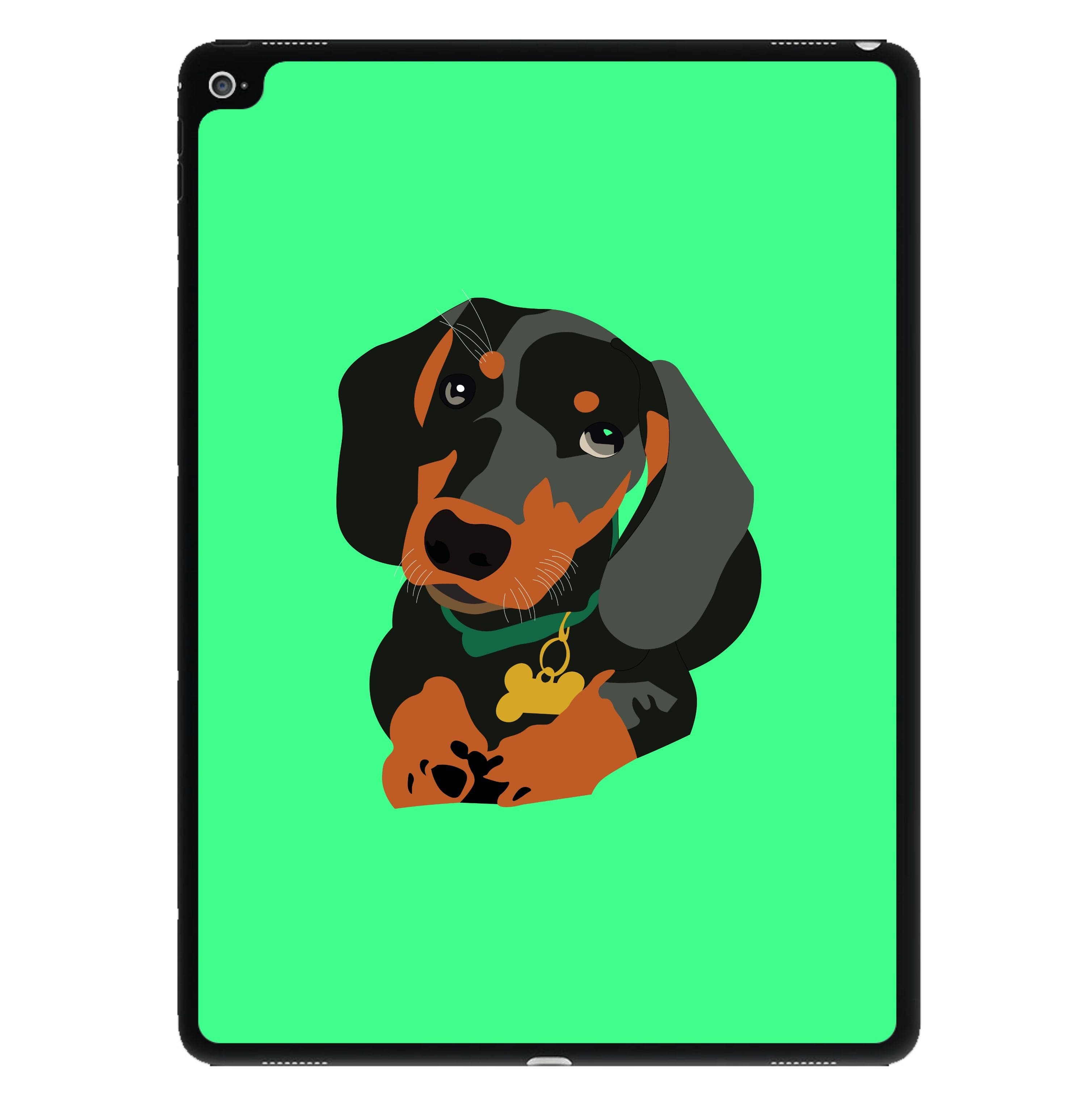 Black & brown - Dachshunds iPad Case