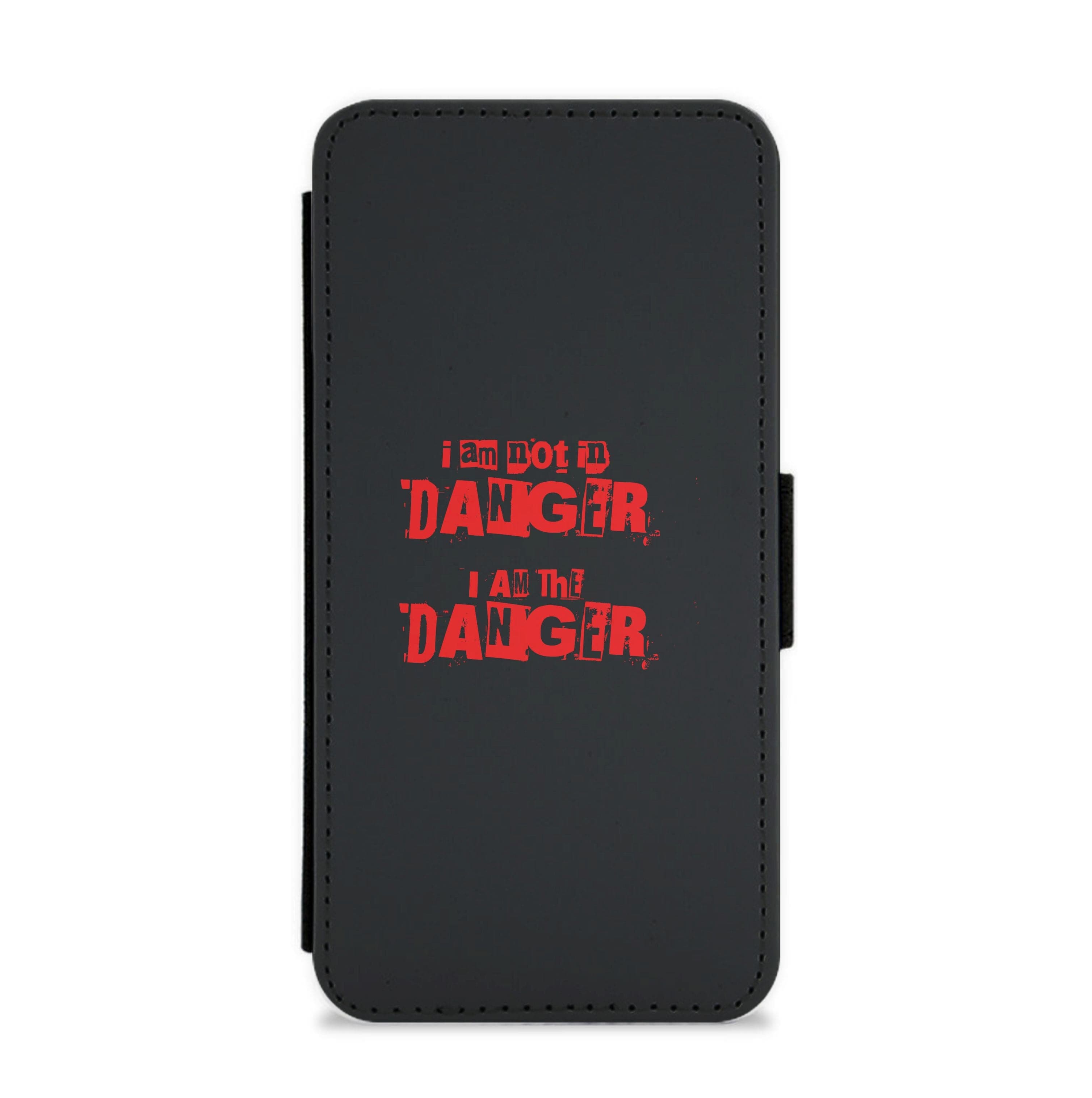 I Am The Danger Flip / Wallet Phone Case