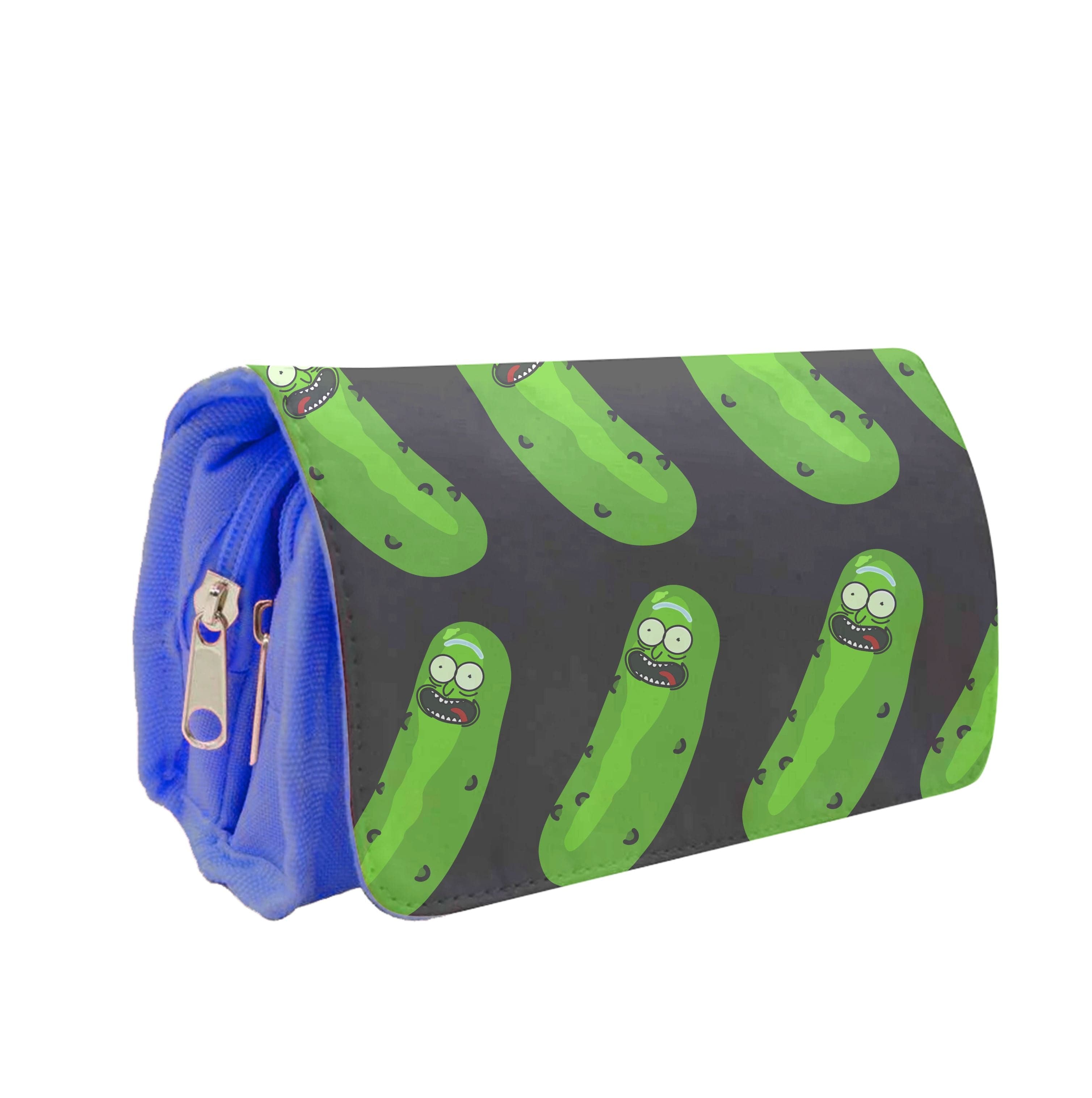 Pickle Rick Pattern - RAM Pencil Case