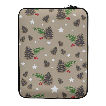 Acorn - Christmas Patterns Laptop Sleeve