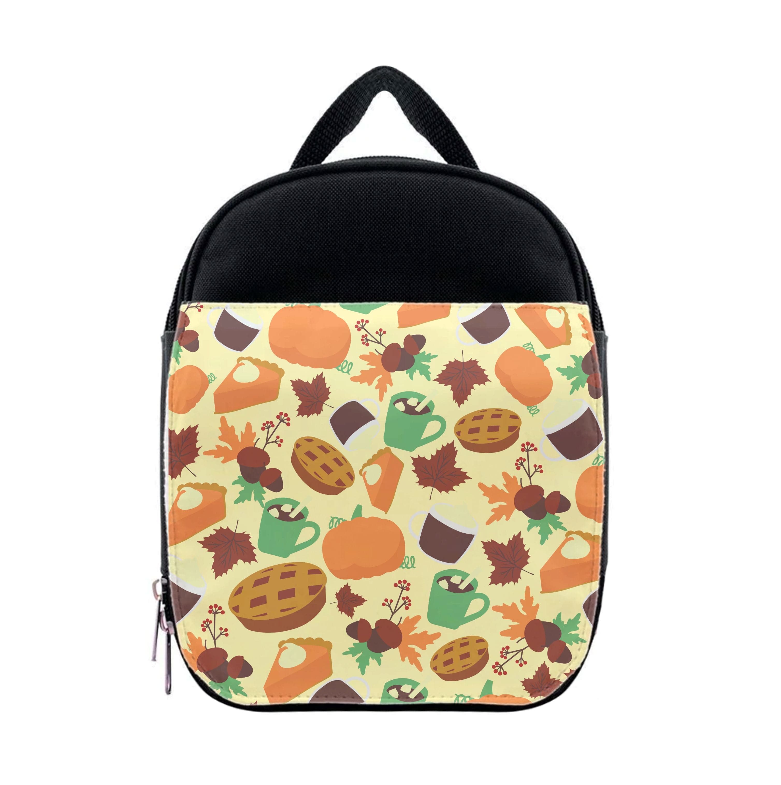 Fall Pattern Lunchbox