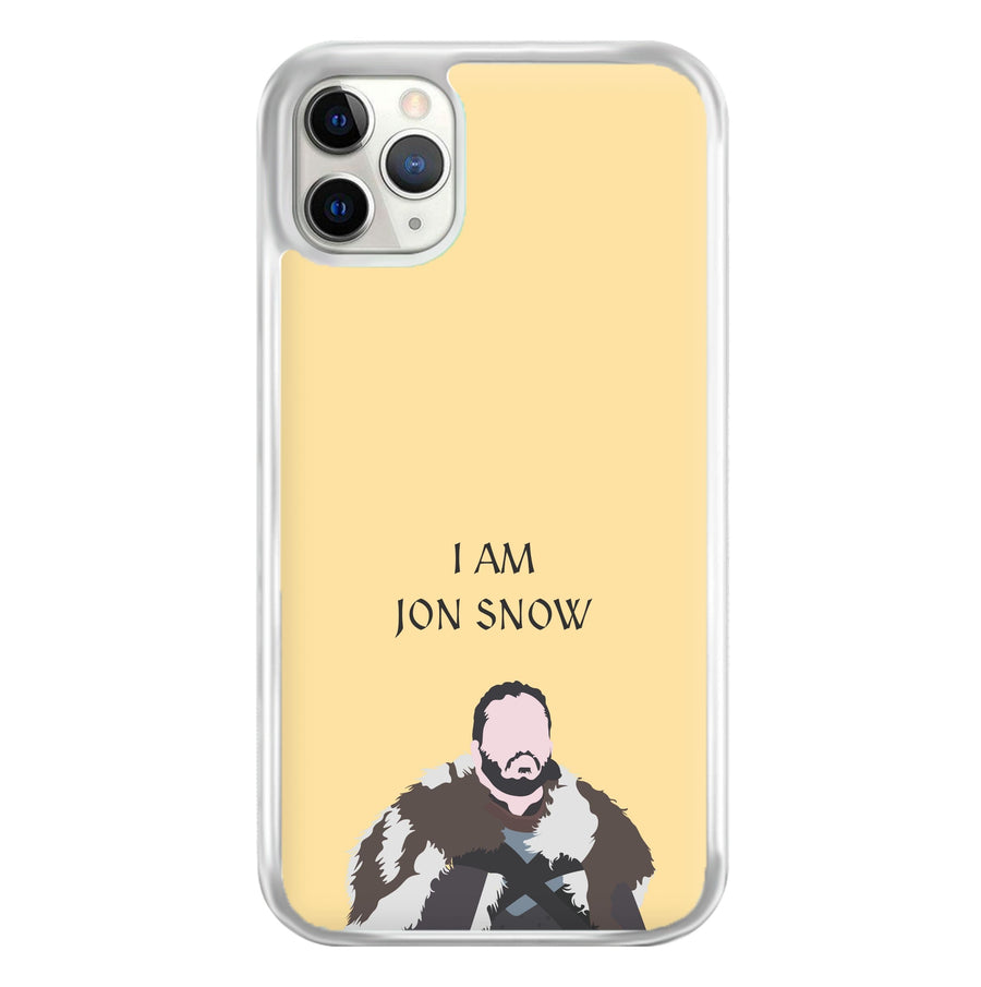 I Am Jon Snow - Game Of Thrones Phone Case