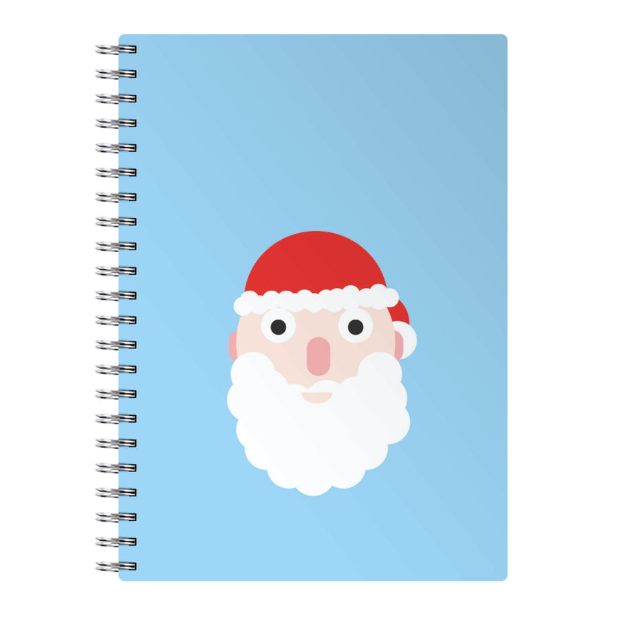 Santa's Face - Christmas Notebook