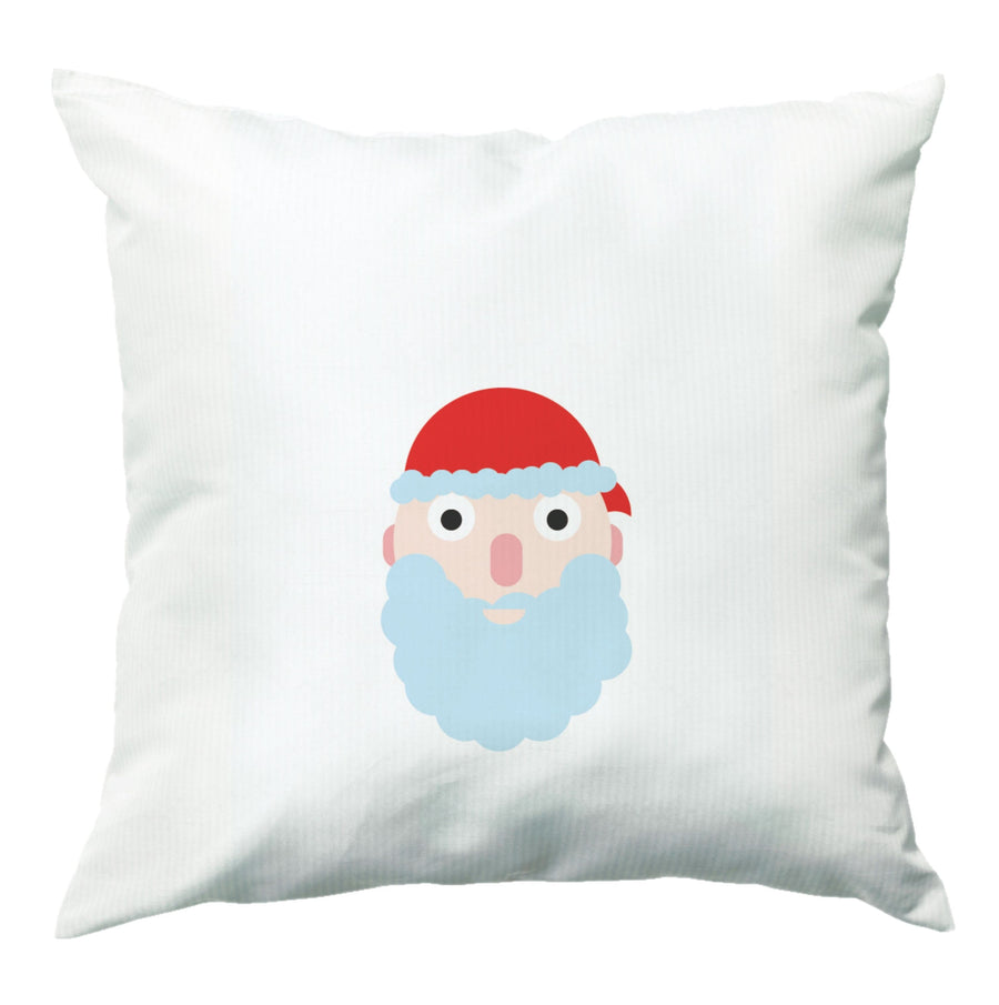 Santa's Face - Christmas Cushion