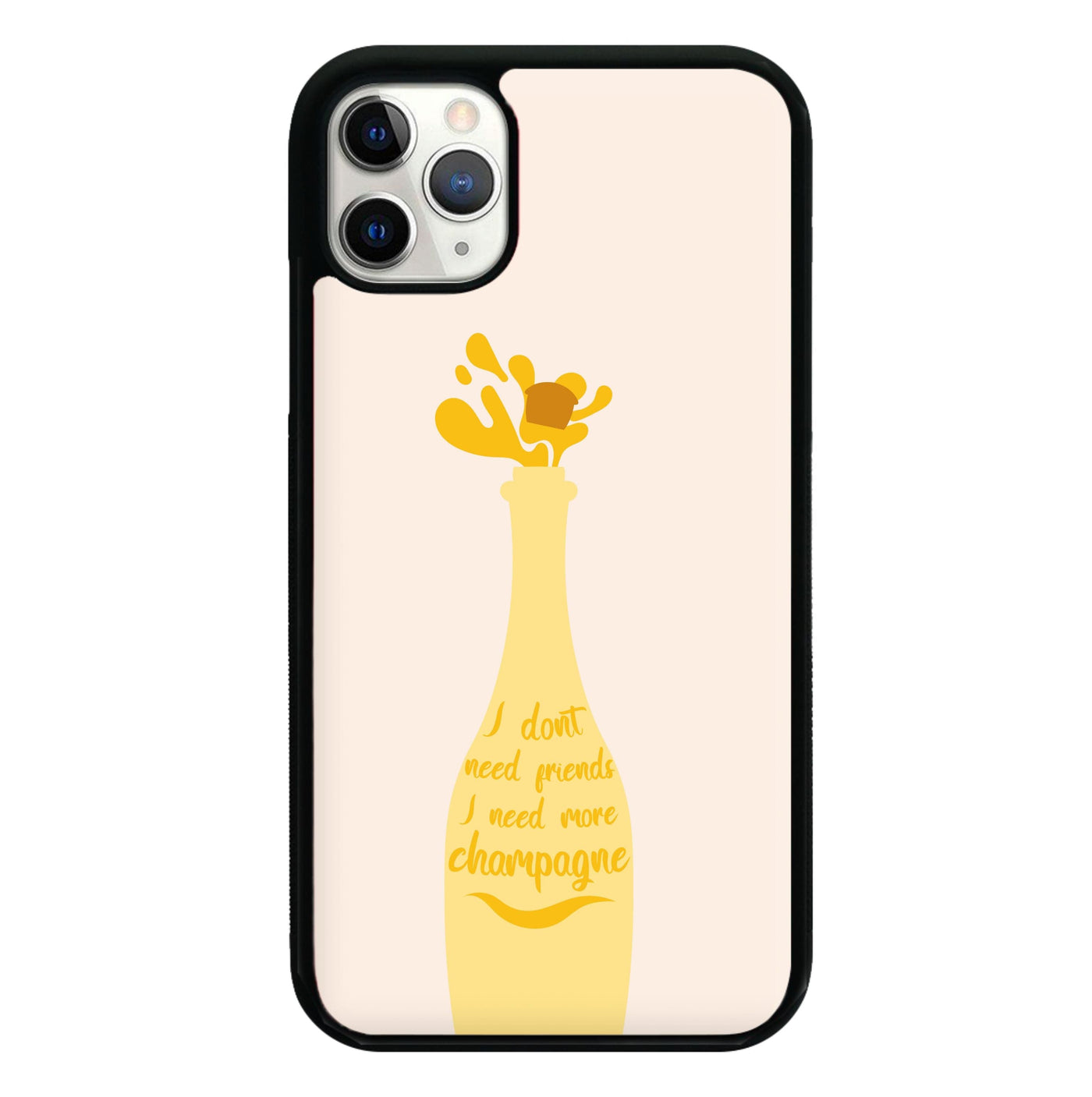 I Don't Need Friends - TV Quotes Phone Case