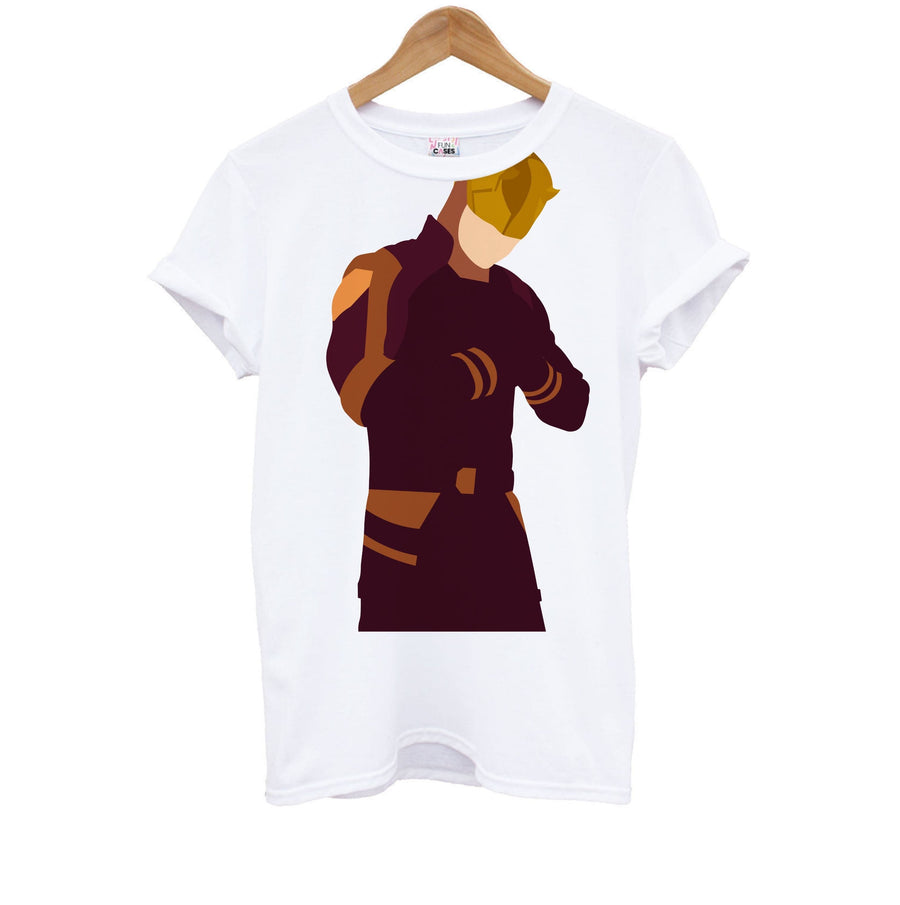 Gold Helmet - Daredevil Kids T-Shirt