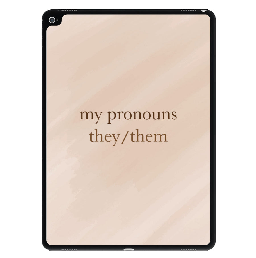 They & Them - Pronouns iPad Case