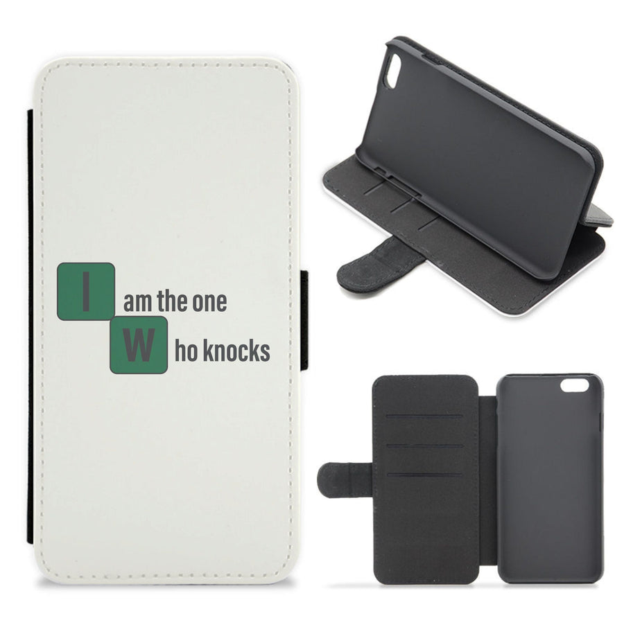 I Am The One Who Knocks - Breaking Bad Flip / Wallet Phone Case