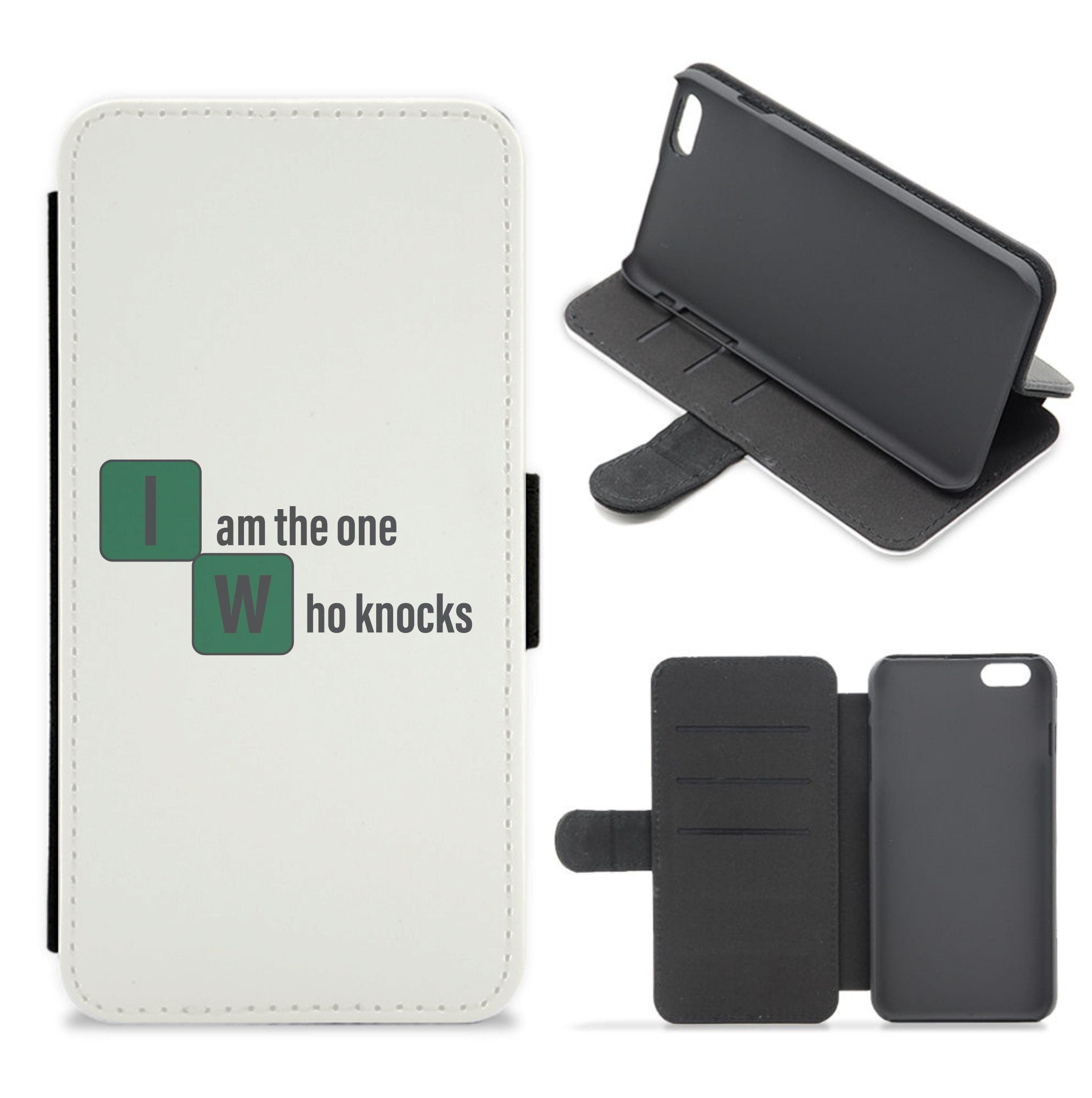 I Am The One Who Knocks Flip / Wallet Phone Case