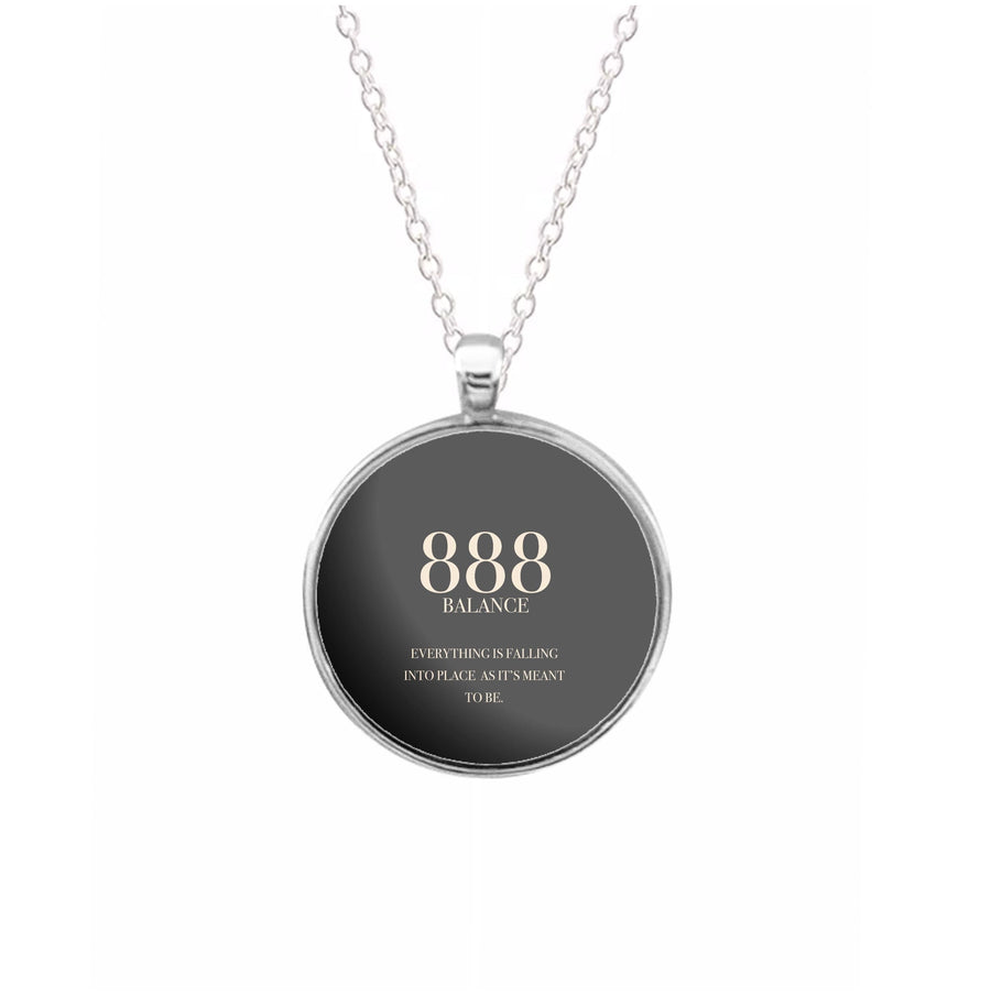 888 - Angel Numbers Necklace