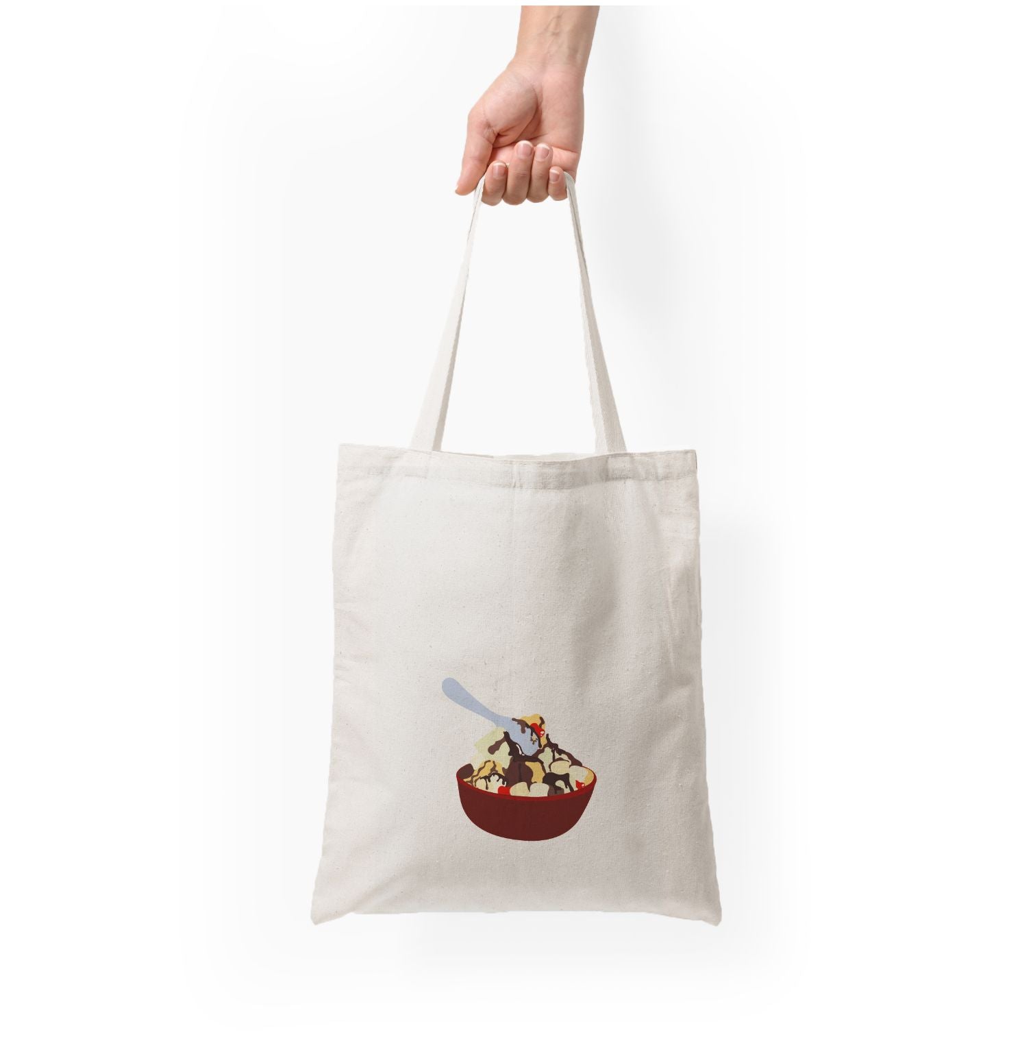 Bowl Of Ice Cream Tote Bag