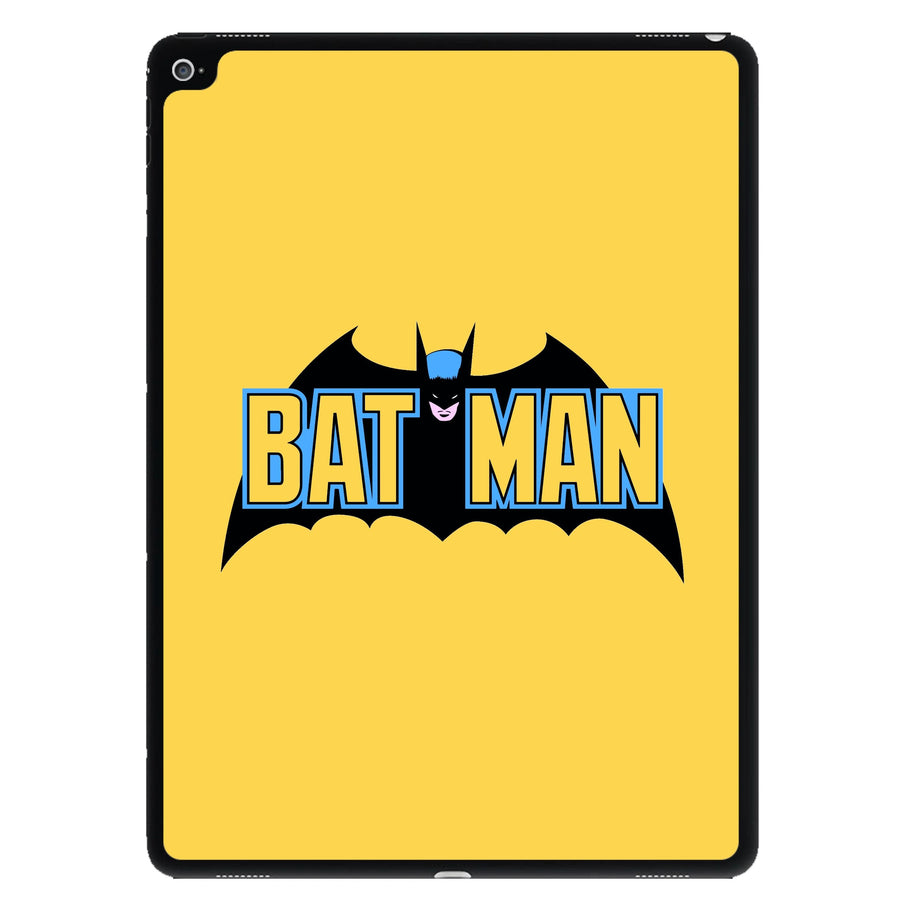 Yellow Batman Logo iPad Case