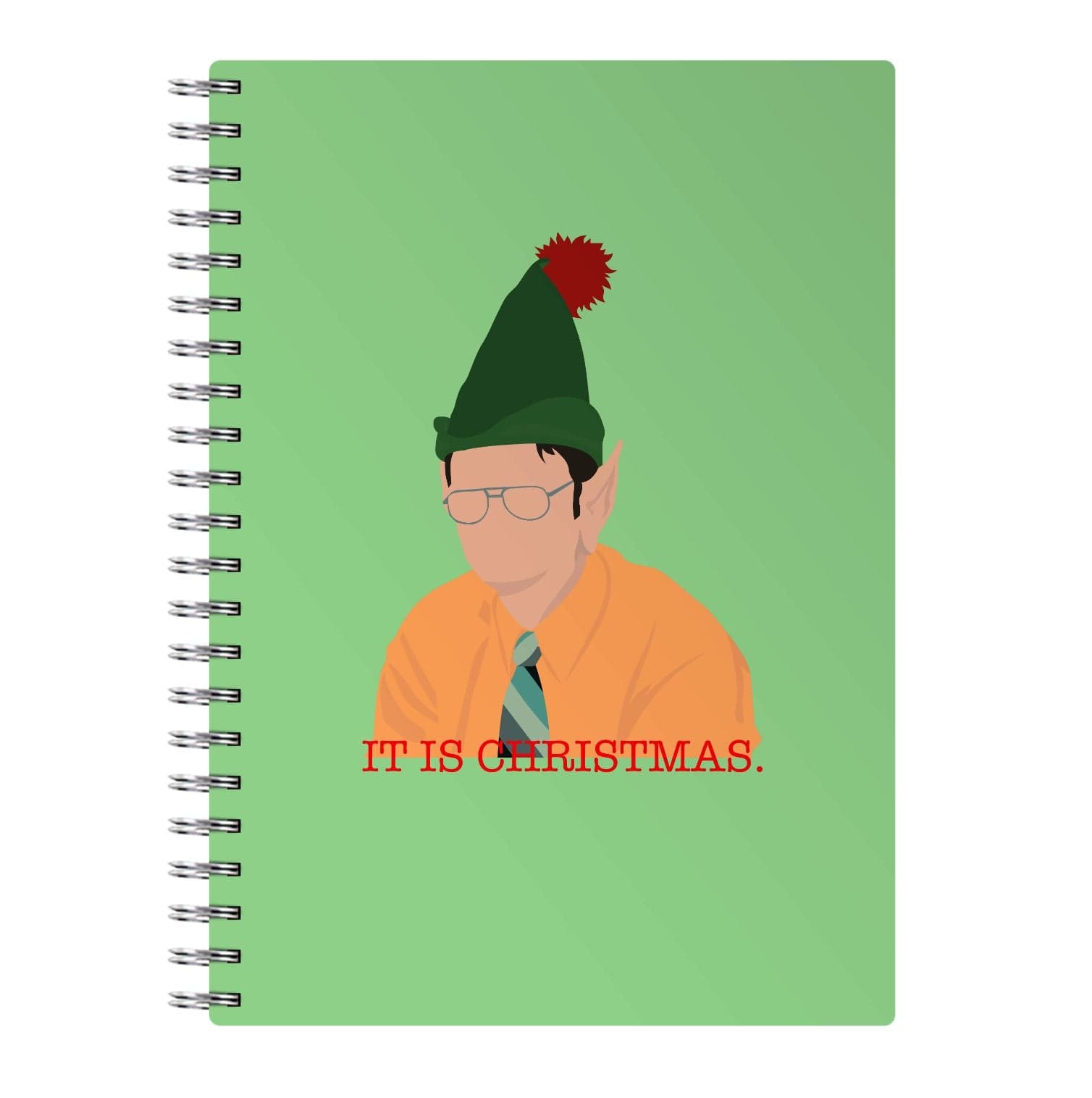 It Is Christmas Notebook